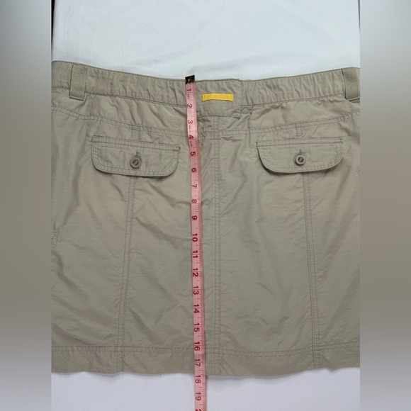Lands’ End Khaki Skort Pockets Lightweight Size 16 - Picture 8 of 8